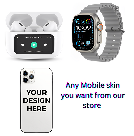 Y60 Sports Watch + Touch Screen Airpods + Mobile Skin